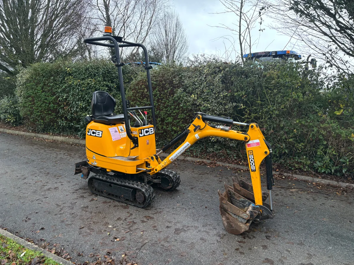 2021 JCB 8008 CTS micro digger (finance available) - Image 1