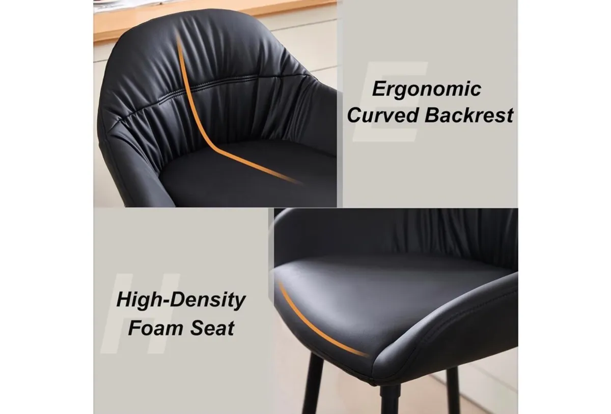 Bar stools - 4 Brand New in box - Image 4