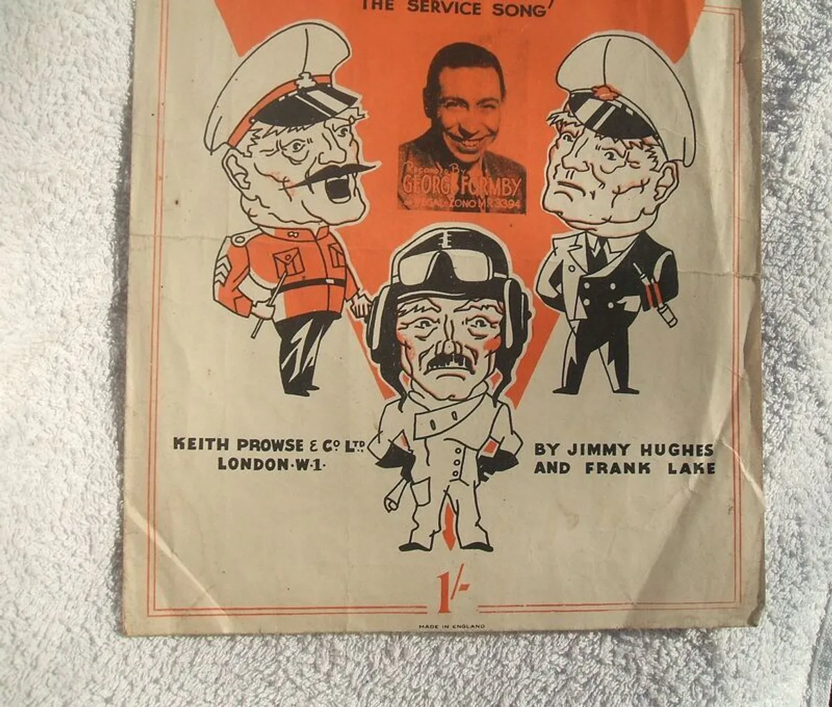 BLESS 'EM ALL (The Service Song) & YOU ARE MY SUNSHINE - two vintage songsheets (both 1940) - Image 4