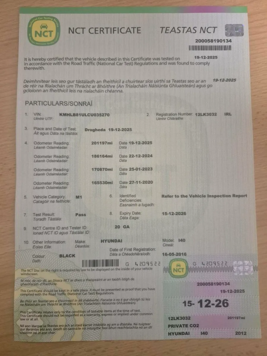 Hyundai i40 1.7 New Nct - Image 1