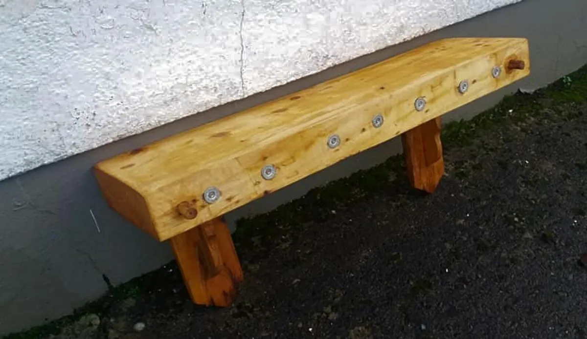 Rustic Chunky Floating Shelf / Stove Mantle - Image 2