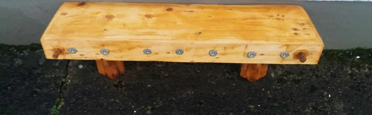 Rustic Chunky Floating Shelf / Stove Mantle - Image 3