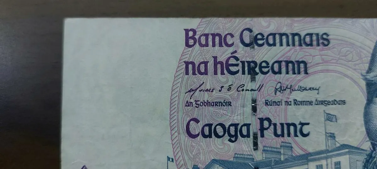 Irish £50 C-Series Banknote  Circulated Example - Image 4