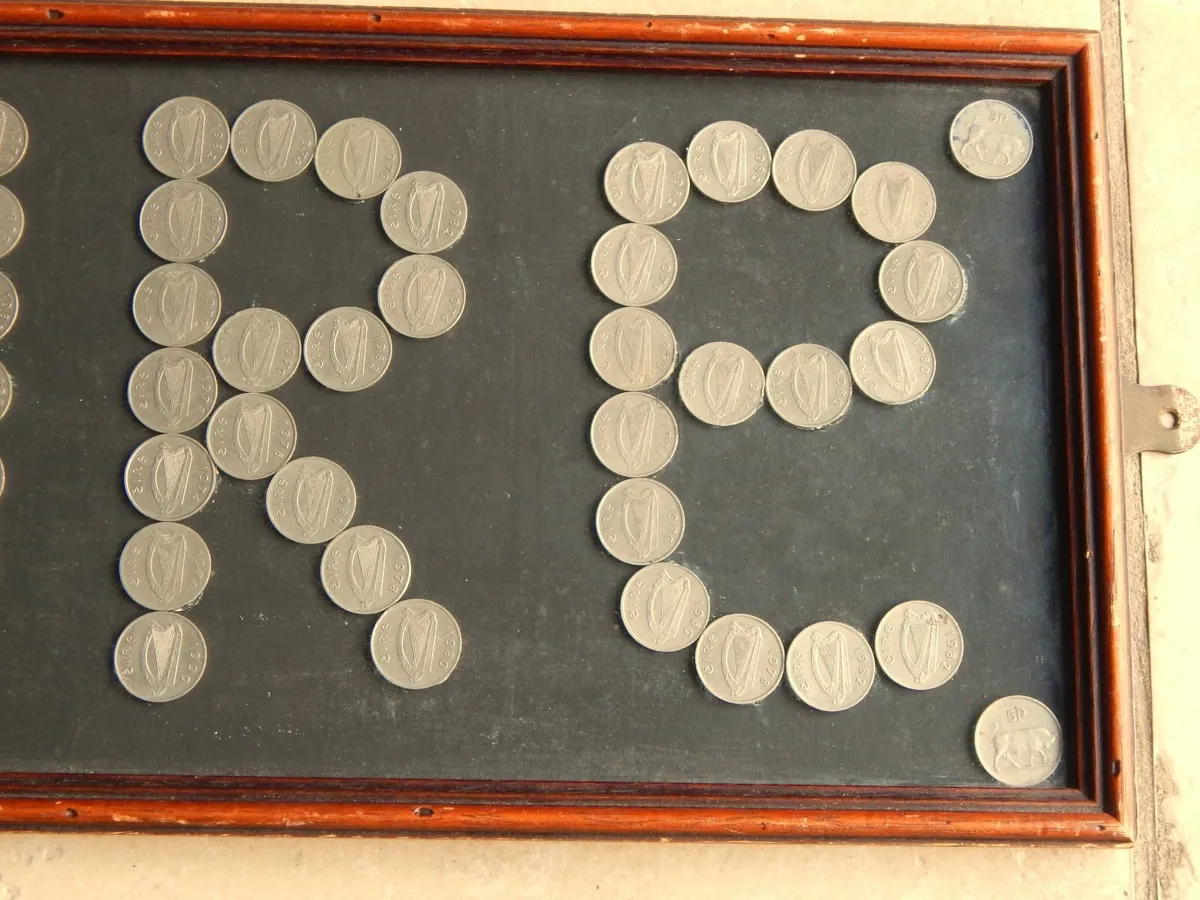 Vintage ‘Eire’ Craft Sign - Image 4