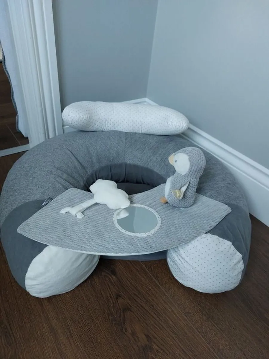 Baby Bouncer, Seat, Mat and Tummy Time Pillow - Image 3