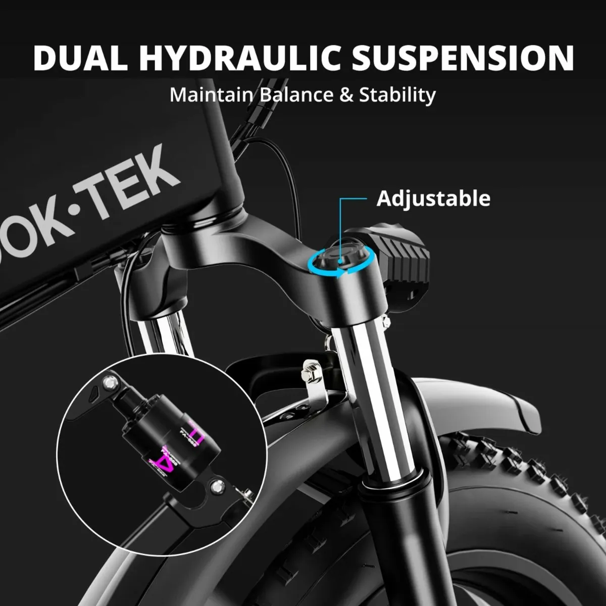 OOK-TEK E20 Electric Bike - Image 4