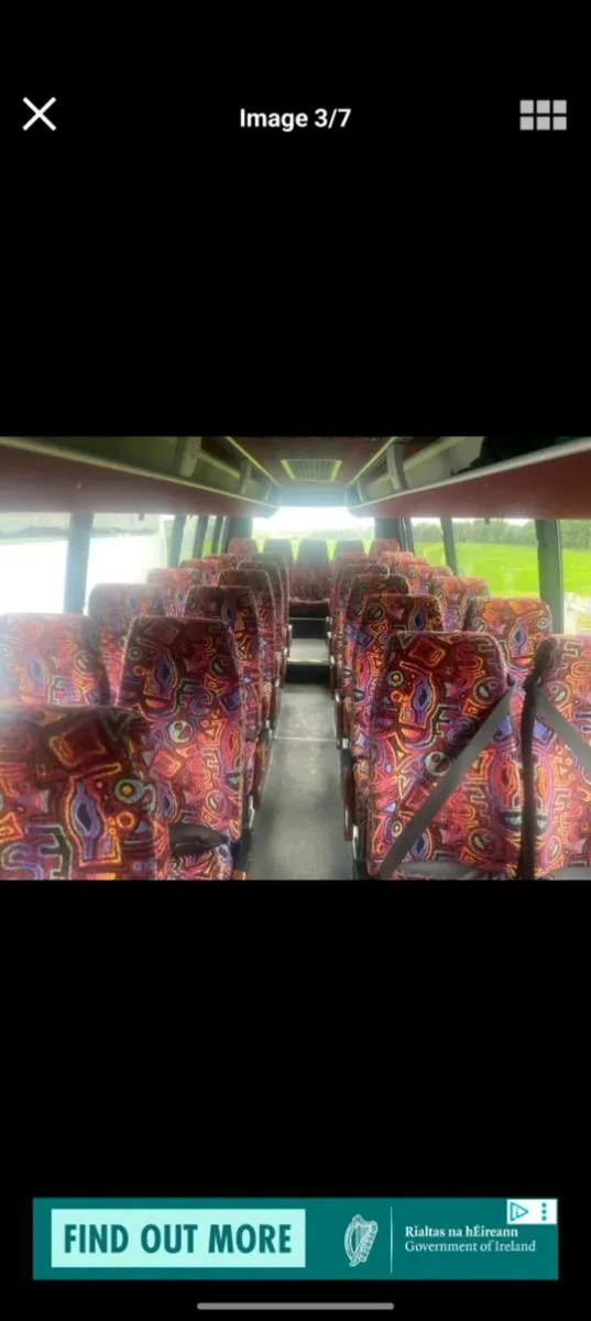 Seats from bus