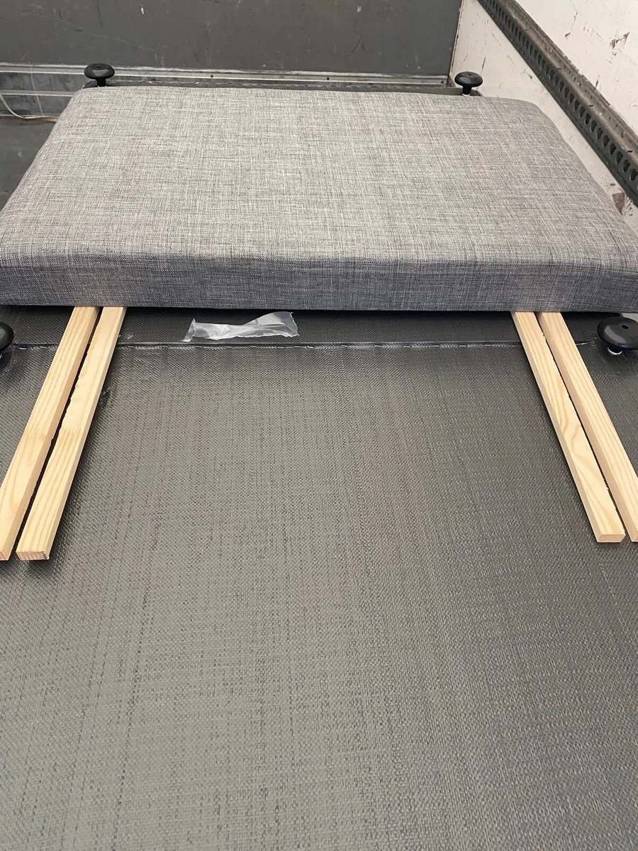 2 single bed bases and headboard ex display - Image 4