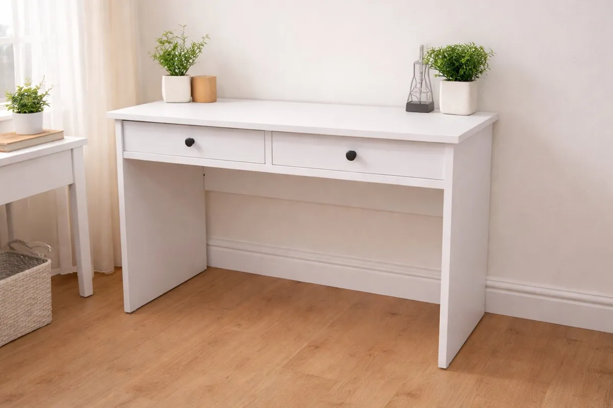 White desk