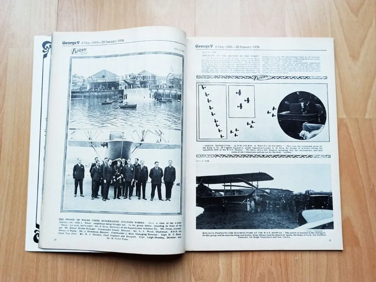 "Royal Wings Through Five Reigns"  rare souvenir magazine 1977 - Image 4