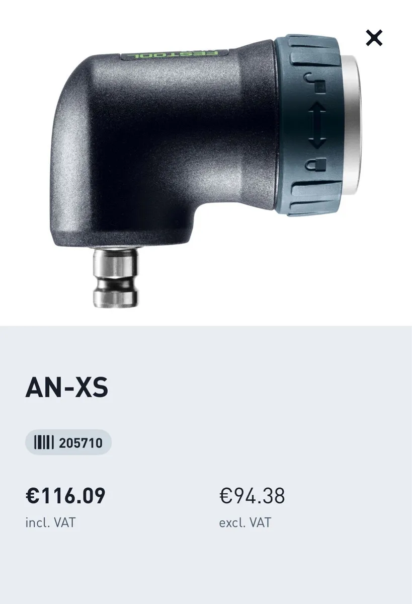 Festool AN-XS Angle Attachment - Image 3