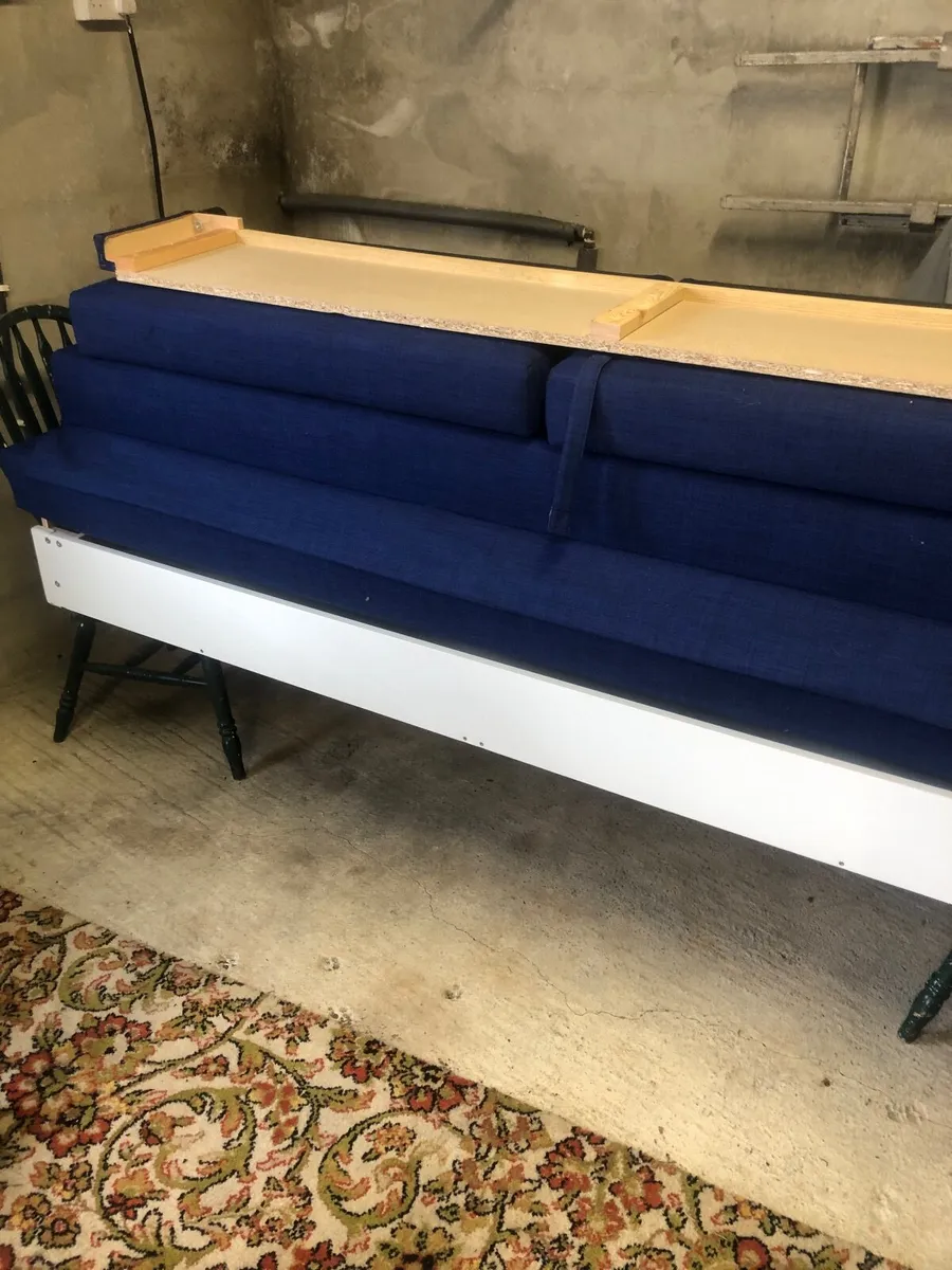 Sofa bed and bedside lockers - Image 4