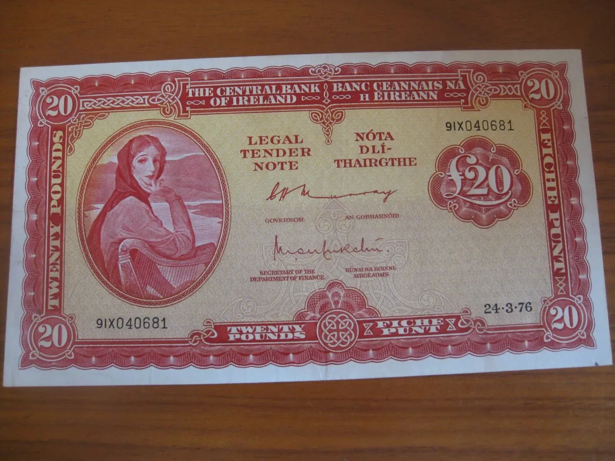 20 Pound Lavery Consecutive Notes - 600 Euros - Image 3