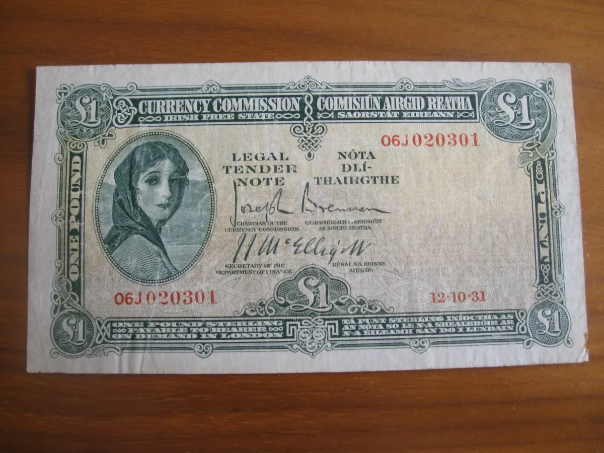 1 Pound Lavery Note - 350 Euros - Image 1