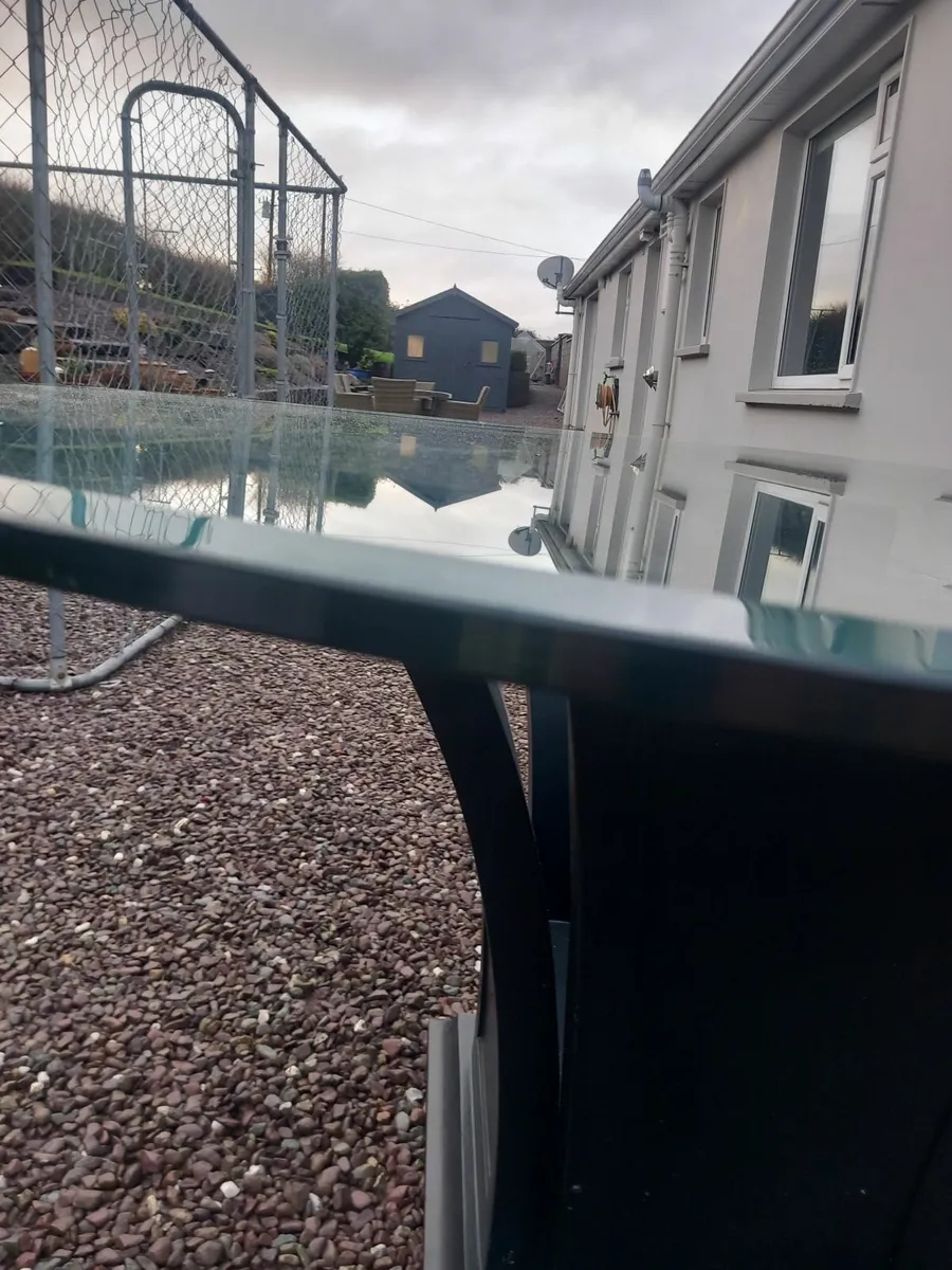 Free Large Glass Dining Room Table - Image 3