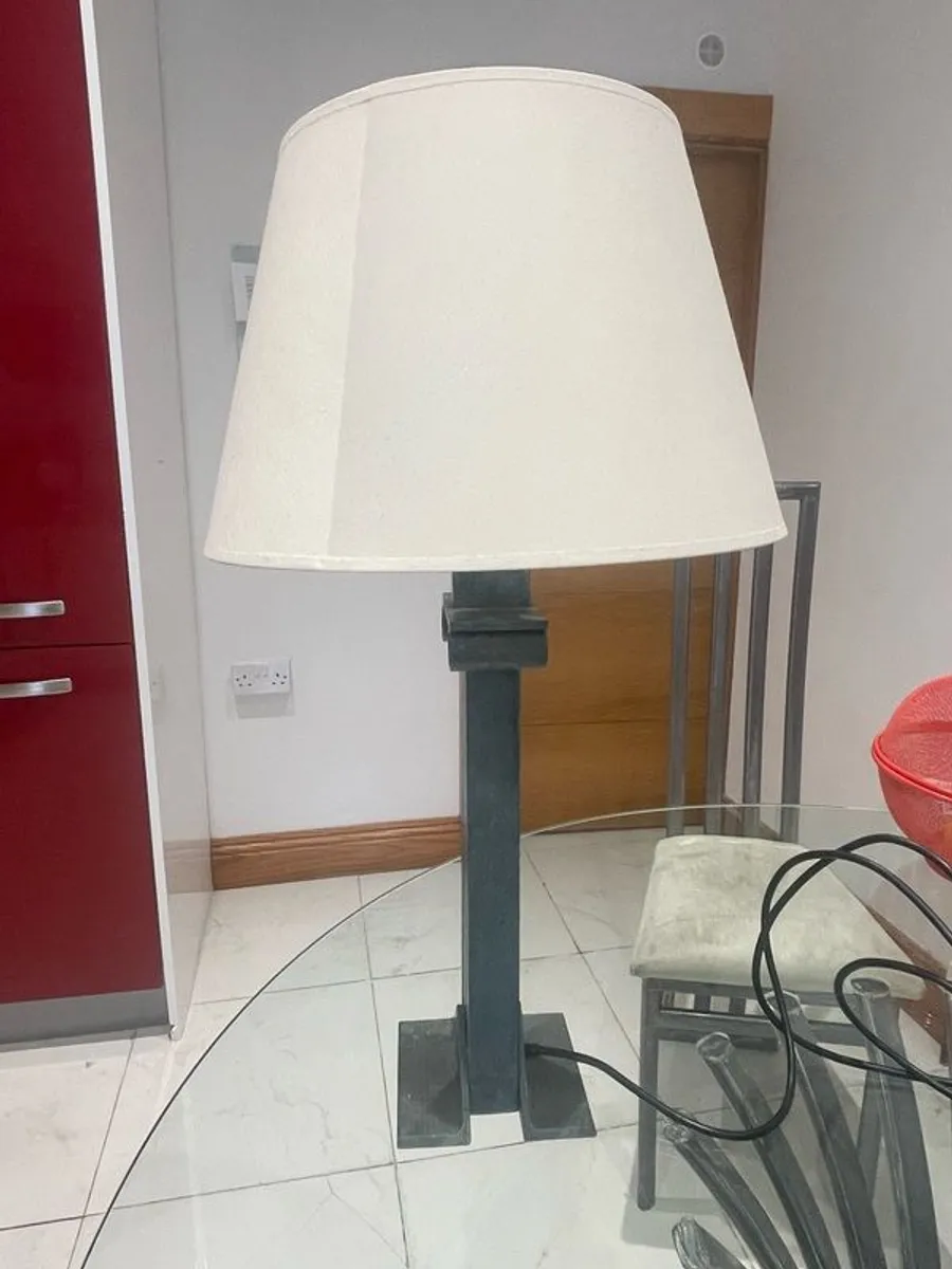 Al Frank Table lamp and candle stick holders - Image 4