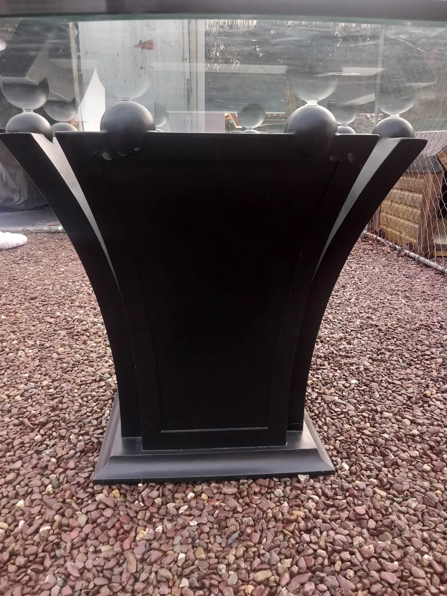 Free Large Glass Dining Room Table - Image 4