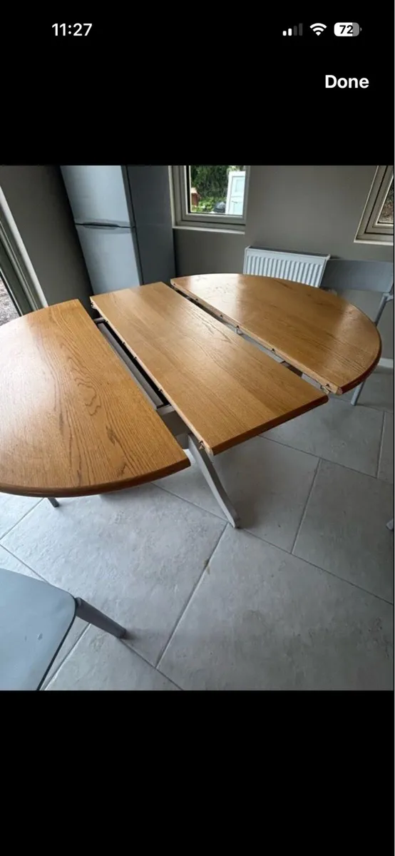 FREE stunning M&S oak table extendable - Image 2