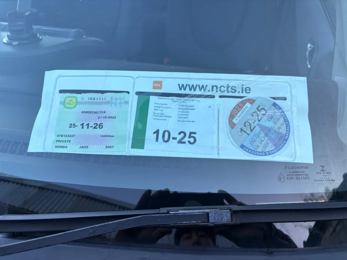 Honda Jazz 2007 Automatic New NCT - Image 4