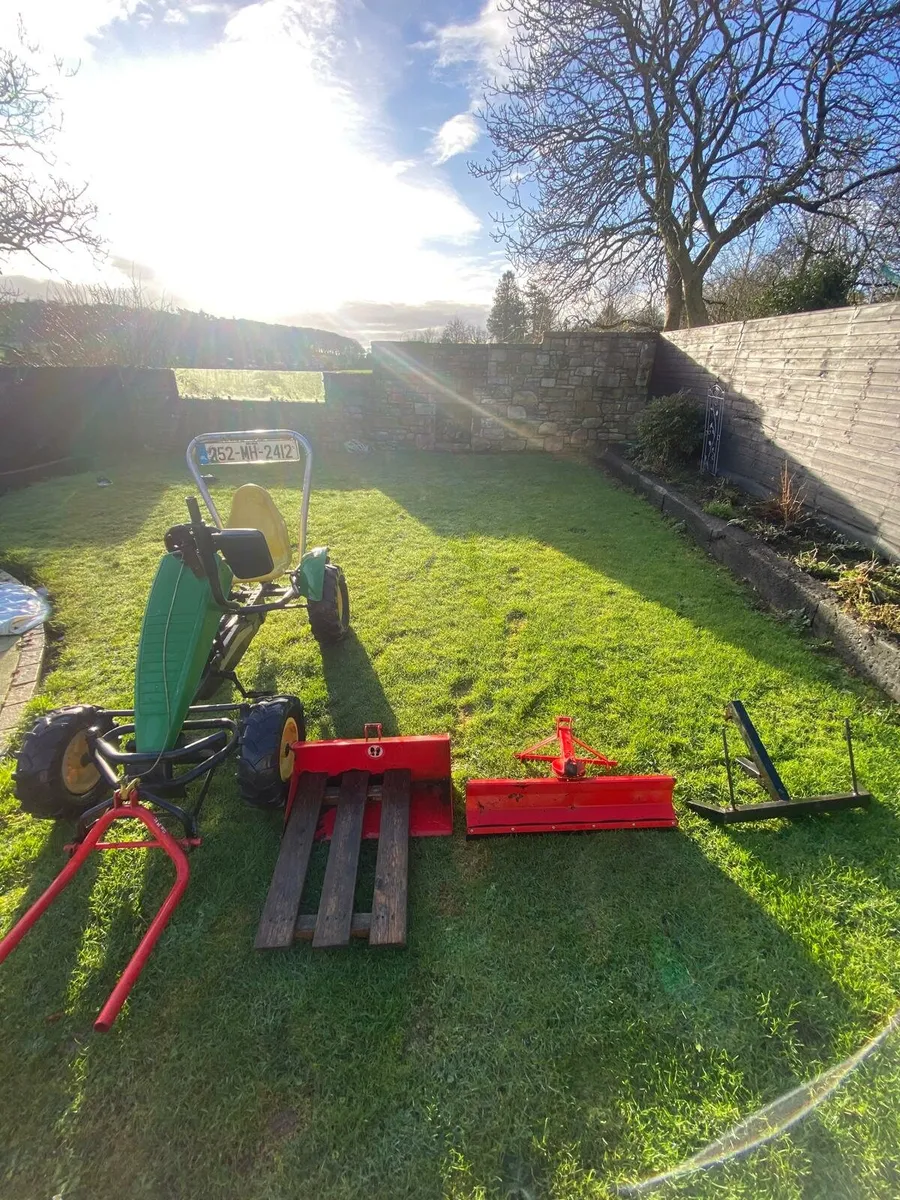 John deere berg go kart - Image 1