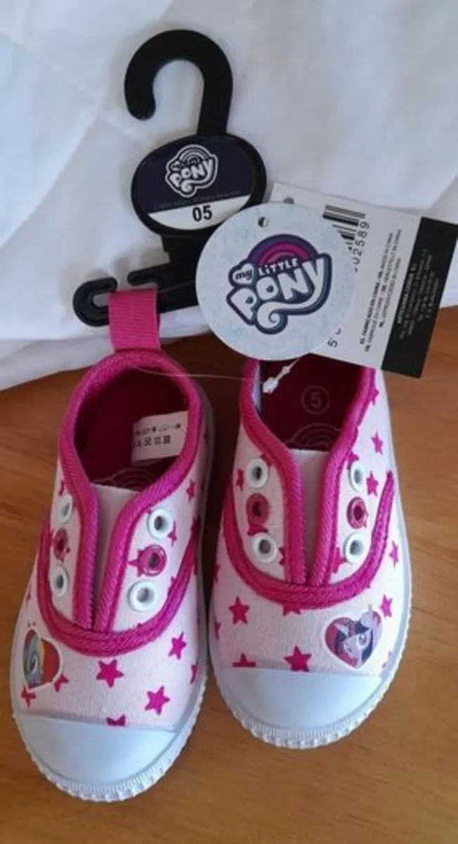 New: My Little Pony shoes size 5