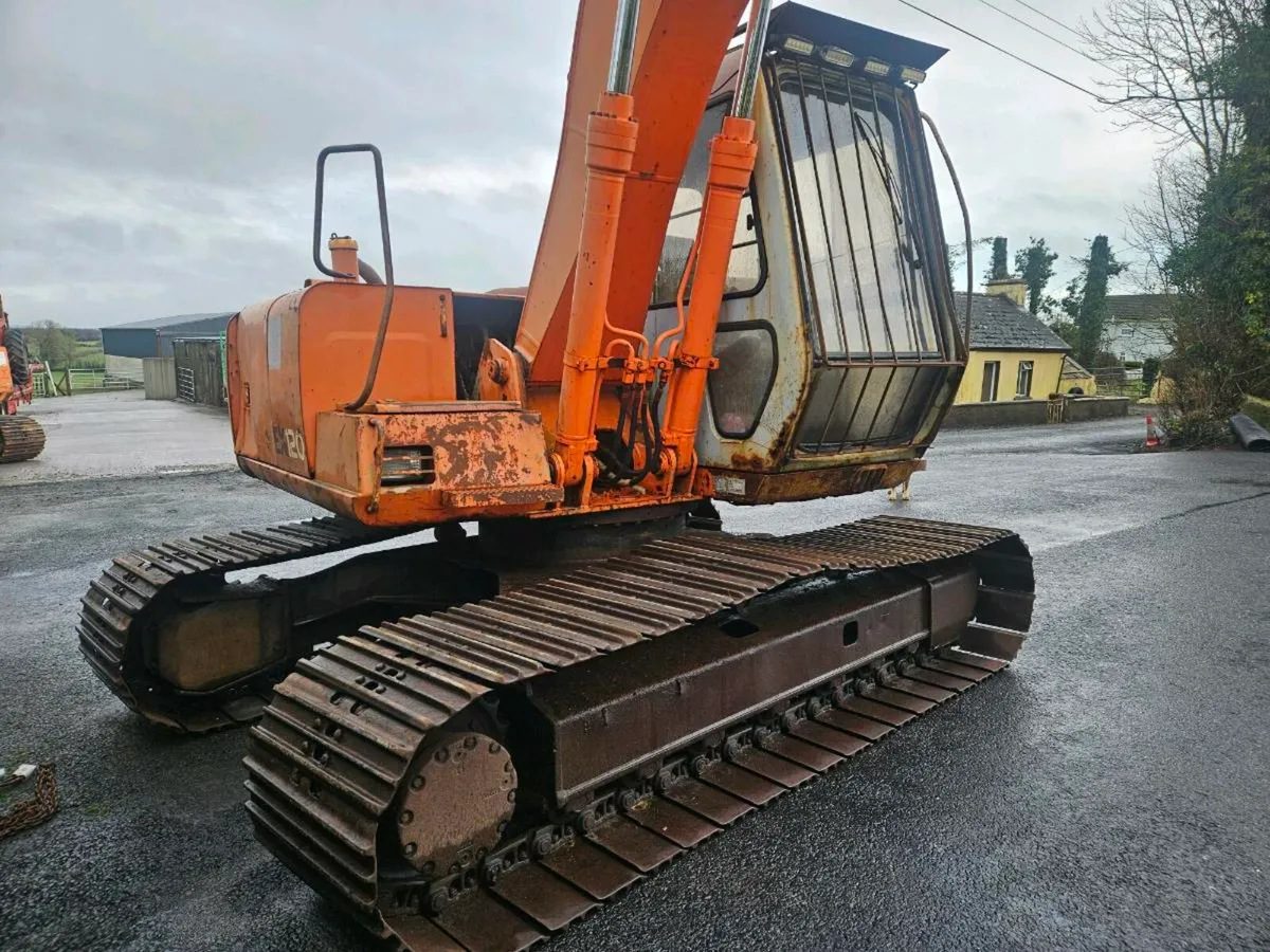 Hitachi 120 digger - Image 1