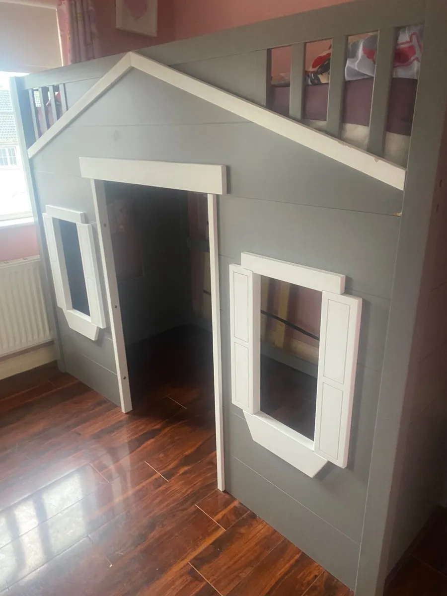 Farmhouse grey Mid sleeper Bed - Image 3