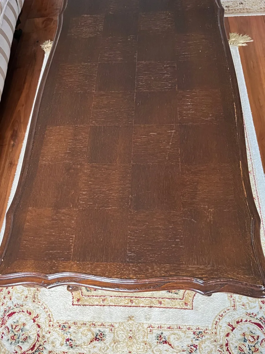 Coffee table antique - Image 2