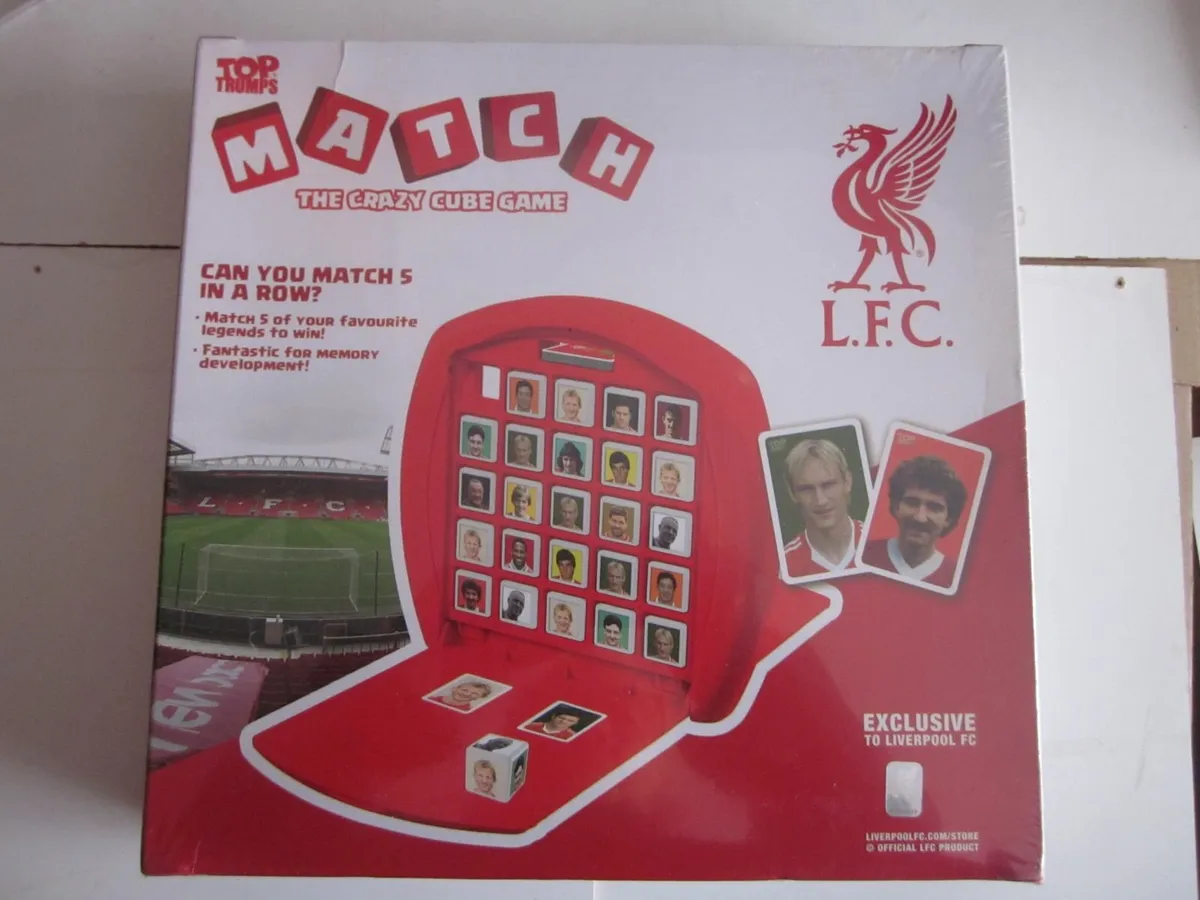 Liverpool FC Top Trumps Match  Cube Game New - Image 1