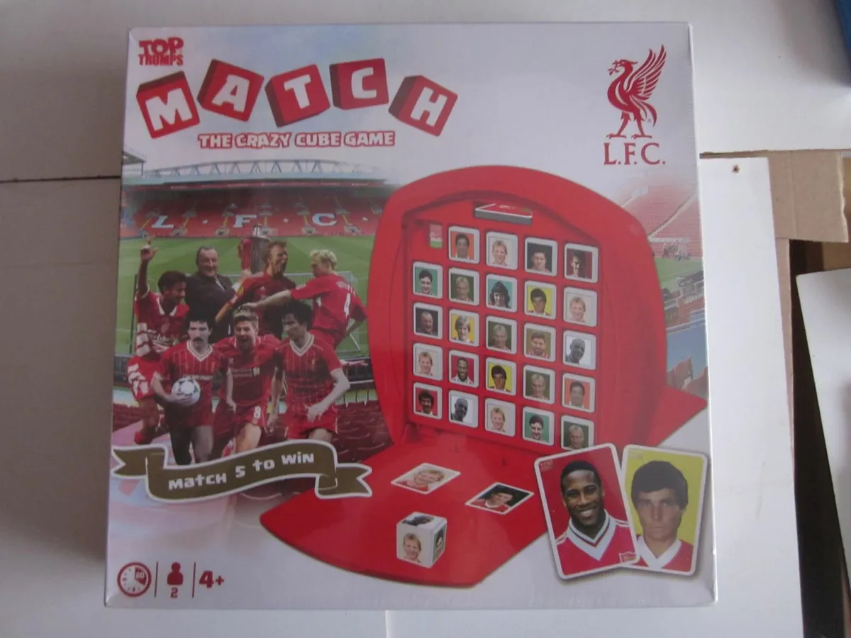 Liverpool FC Top Trumps Match  Cube Game New - Image 2