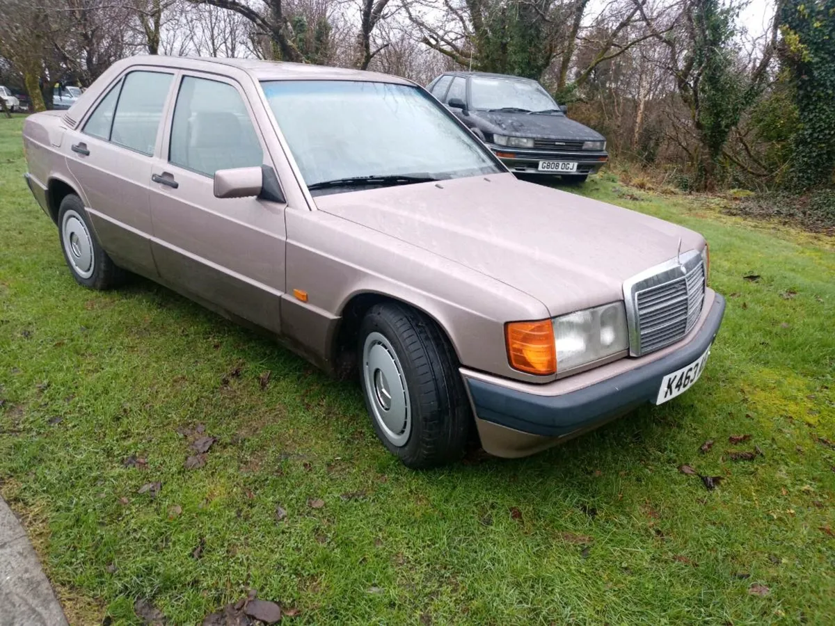 .   Mercedes 190 auto. + Golf diesel - Image 1