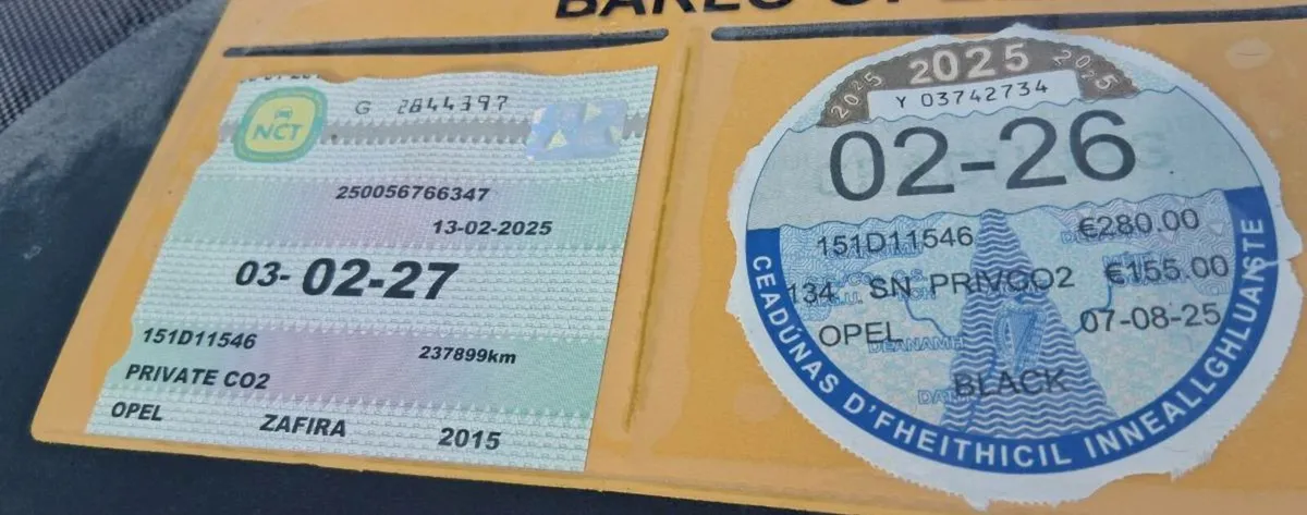 '15 Zafira Tourer 2.0 CDTi 266km NCT 02/27Tax02/26 - Image 2