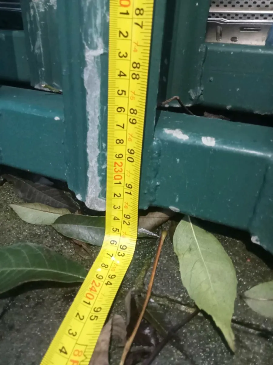 Galvanized site gates 6M X 2.3M - Image 3