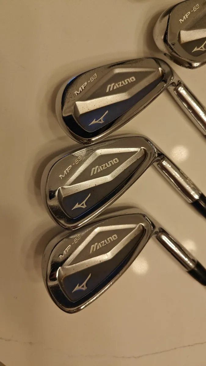 Mizuno MP63 irons 4-pw KBS Tour Stiff - Image 4