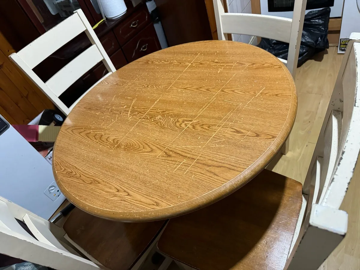 Dining table & 04 chairs - Image 2