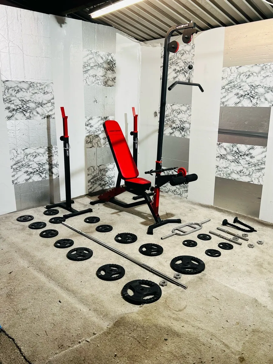 Trigrip iron weights barbell dumbbells bench rack - Image 4