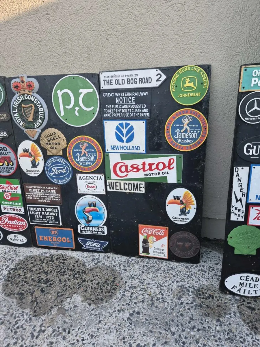 Cast iron sign - Image 2