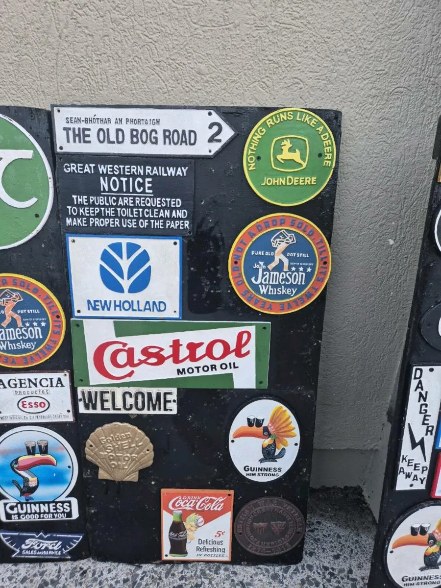 Cast iron sign - Image 2