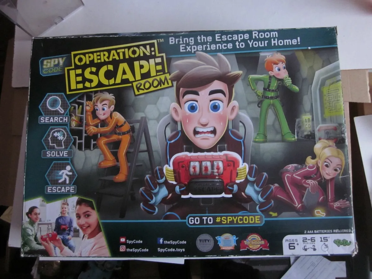 Operation Escape Room Board Game New - Image 1