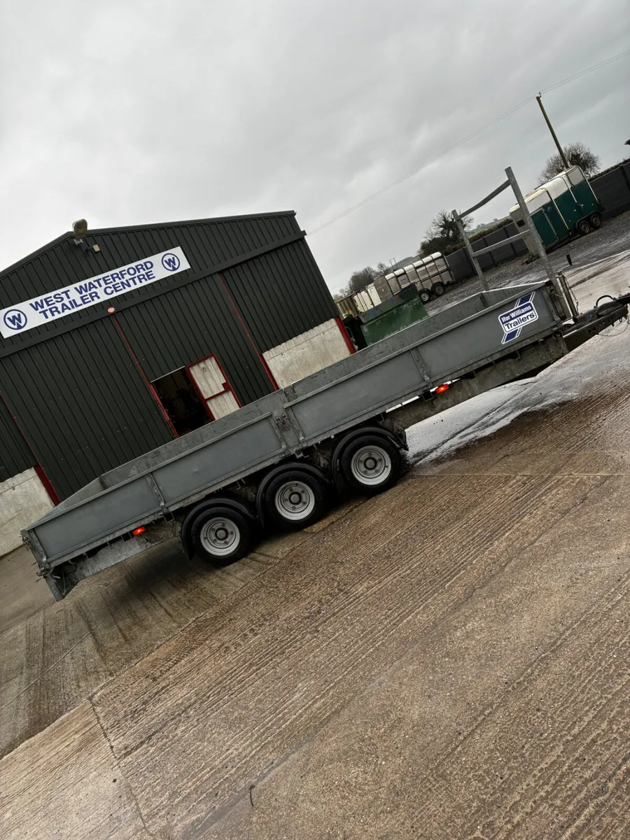 2023 ifor 16ft Dropside trailer - Image 4