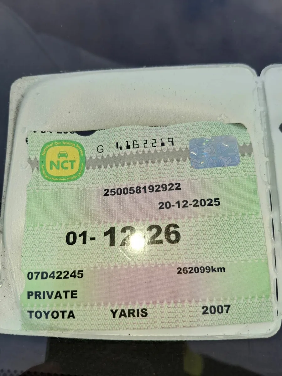 Toyota Yaris 2007 (NCT exp.  Dec 2026) - Image 3