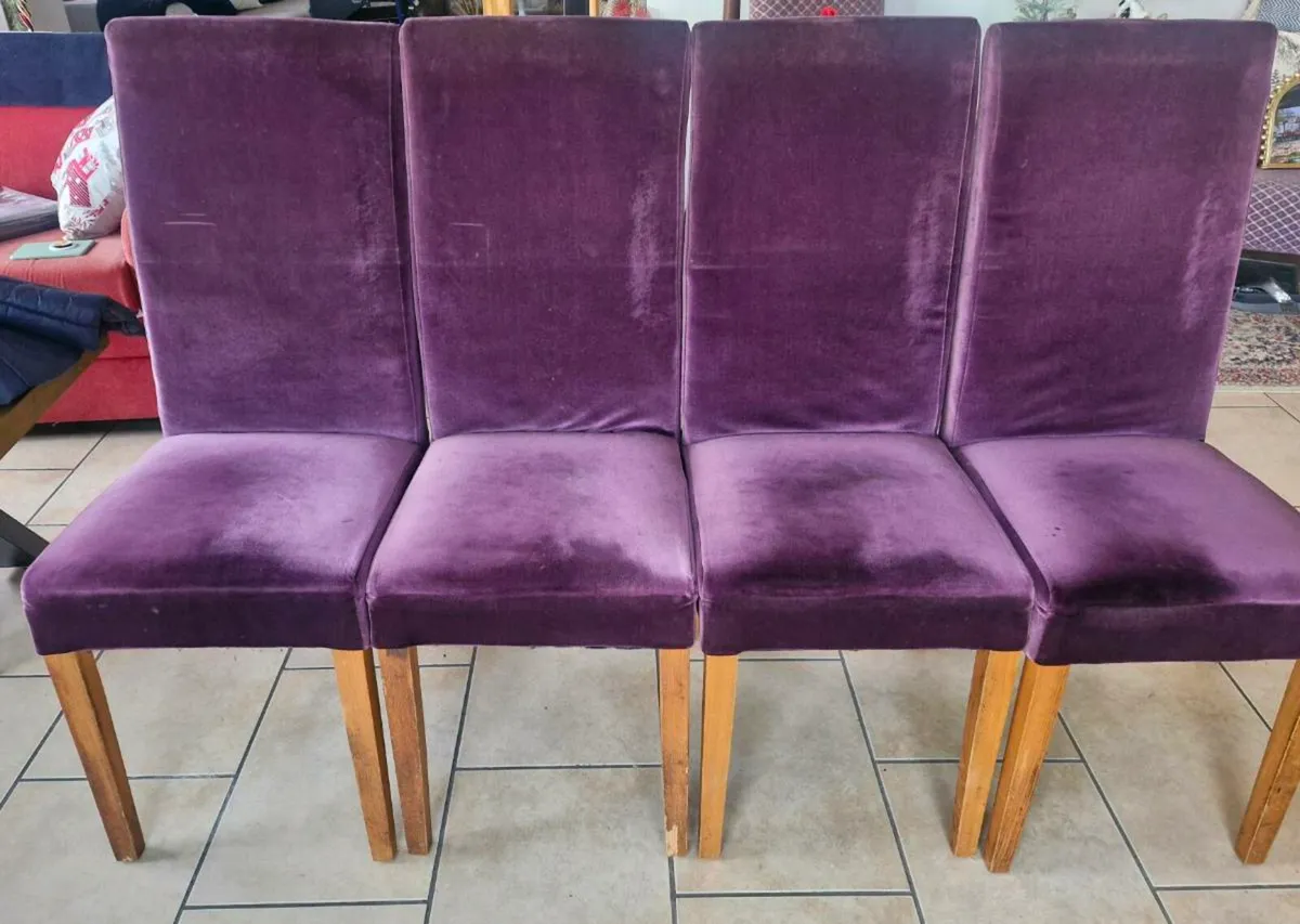 4 Dining Chairs - Image 1