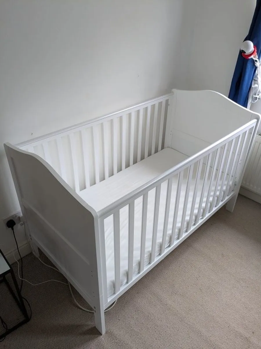 cot and mattress - Image 1