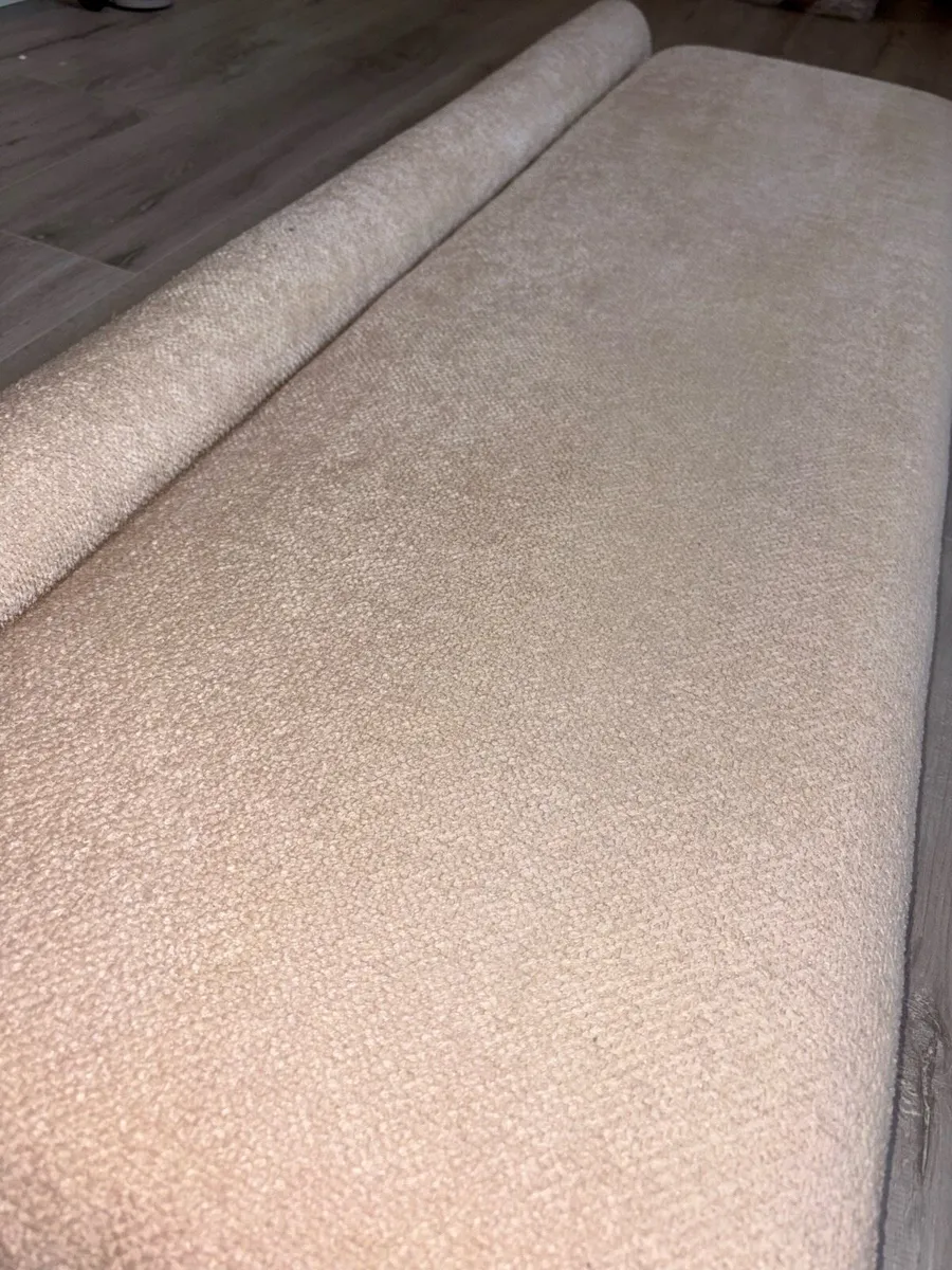 Cream fabric headboard suitable for double/king - Image 3