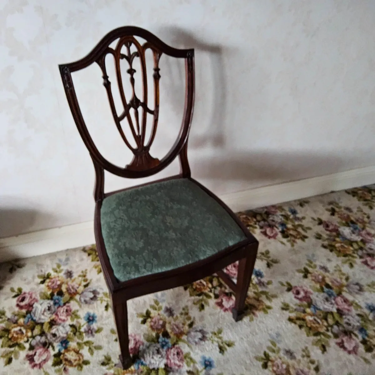 Antique mahogany chair