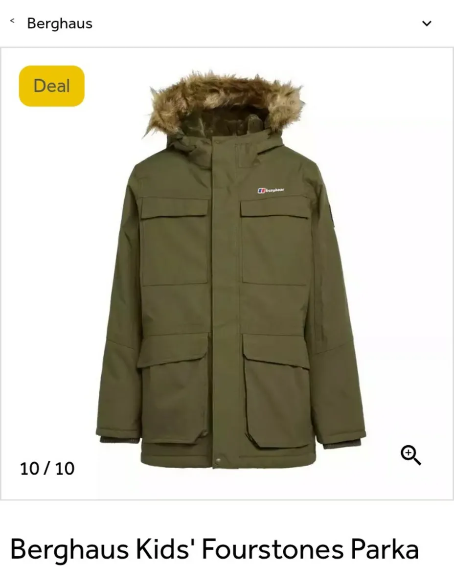 Kids Bergaus Coat unisex (boys/girls) - Image 1