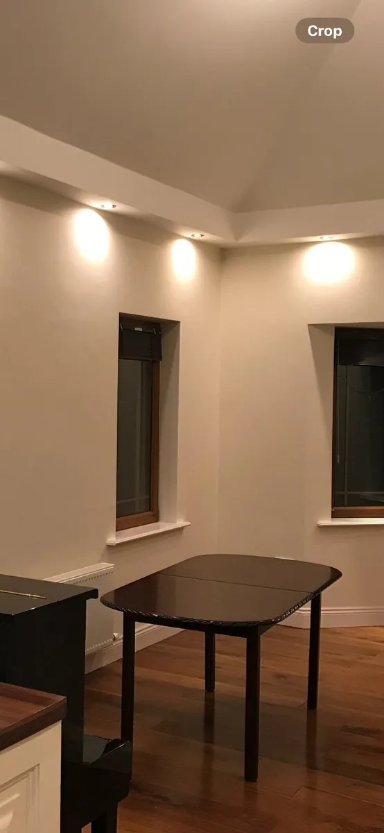 Solid Kitchen Table in a good condition & 4 chairs - Image 2