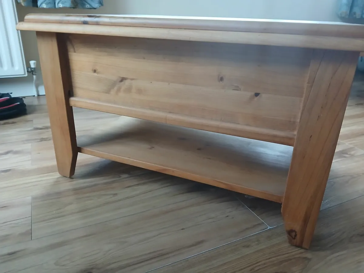 Coffee Table Mexican Pine - Image 4