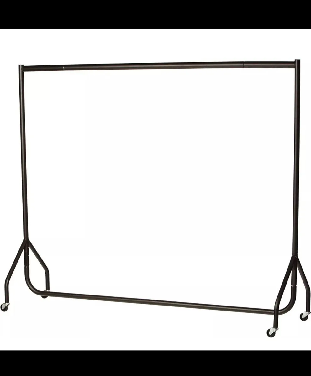 6ft Heavy Duty Clothes Rail NEW - Image 3