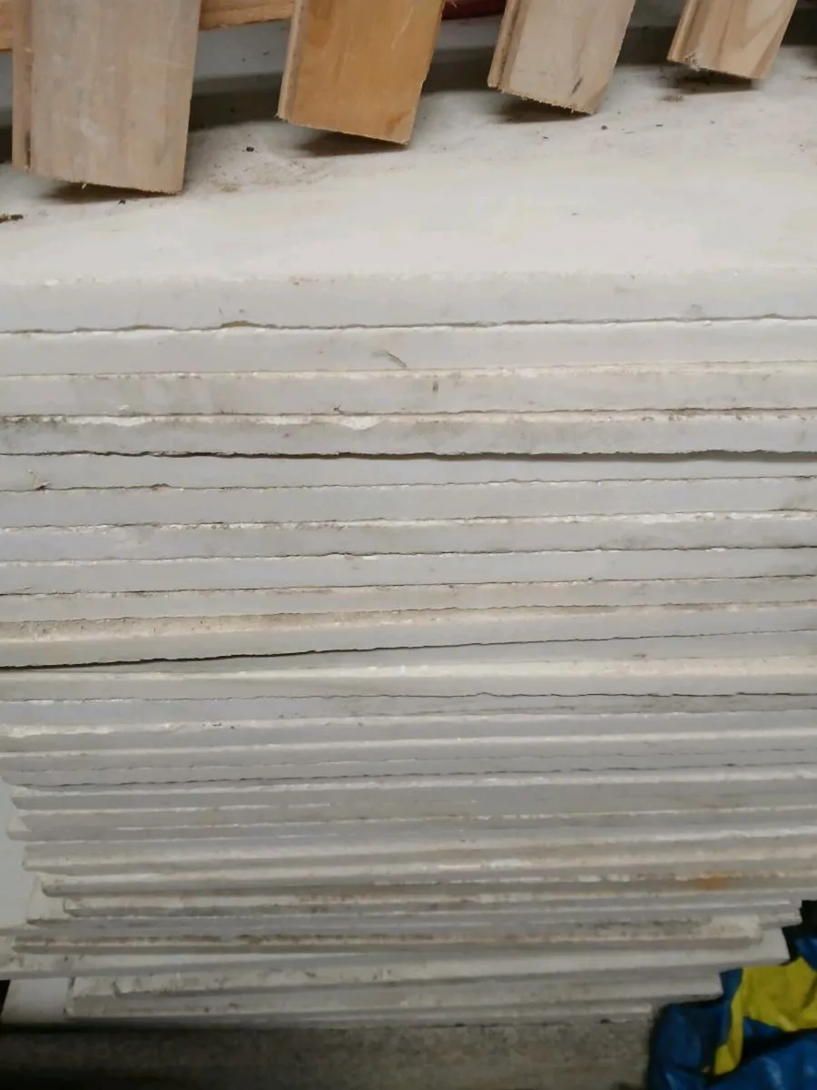 Old marble white slabs 2ft×2ft - Image 2